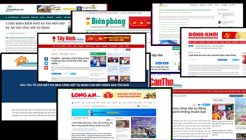 Báo chí nói gì về Cổng Xếp HongMen?
