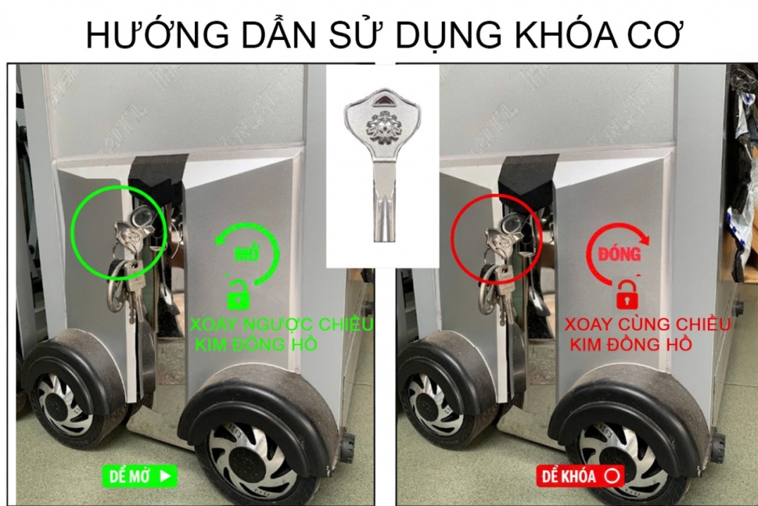 CẨM NANG KHẨN CẤP: Cách Vận Hành Cổng Xếp Hồng Môn Bằng Khóa Ly Hợp Khi Mất Điện