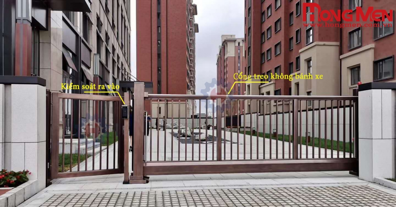 Cổng treo trượt tự động là gì? Có tính năng gì?