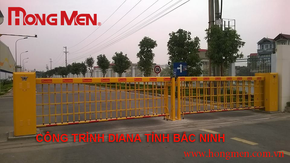 CÔNG TRÌNH CỔNG BARRIER K600C DIANA BẮC NINH