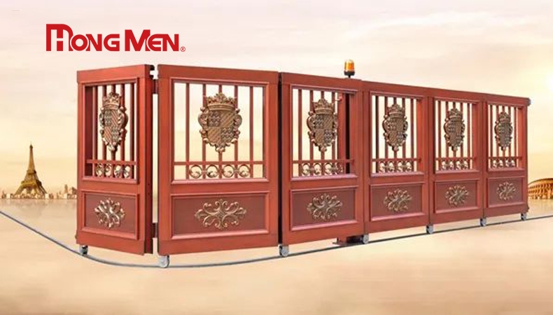 Cổng trượt cung tròn, chiến thần giải quyết khó khăn về không gian hẹp!