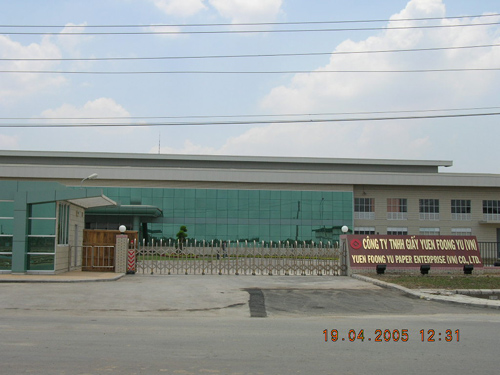 Công ty giấy Yuen Foong Yu (VN) - KCN Đức Hòa - Long An