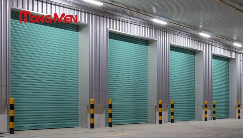 Cửa cuốn tự động siêu an toàn cho thời tiết mưa bão