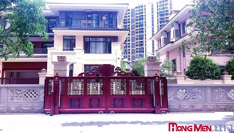 Đồng đỏ rượu vang, sự khéo léo trong thiết kế | Cửa trượt HSG91