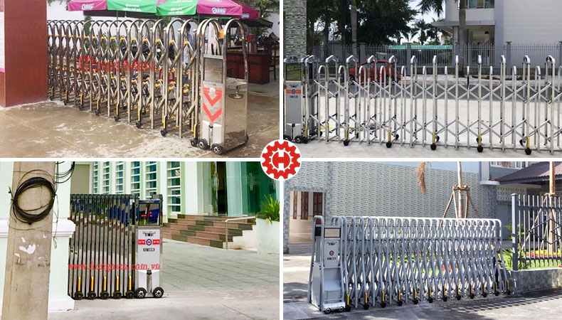 Gợi ý 4 mẫu cổng xếp lắp đặt nhiều tại các công trình Bệnh Viện