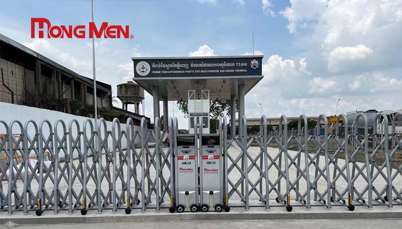 HỒNG MÔN CHIA SẺ QUÁ TRÌNH LẮP ĐẶT CỔNG XẾP CÓ RAY DỄ DÀNG