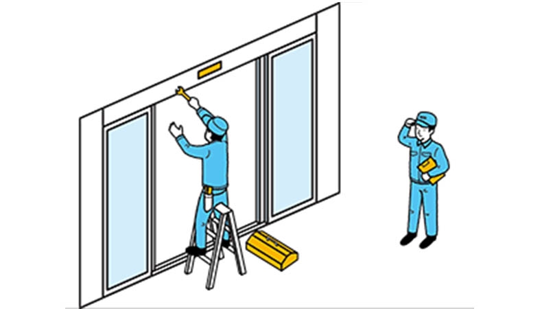 Hướng dẫn bảo dưỡng, bảo trì cửa kính tự động đúng cách
