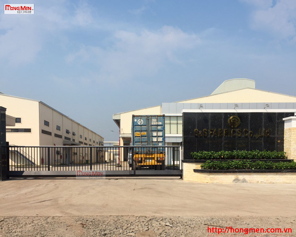 Lắp đặt cổng treo tự động P709 tại Công Ty S&S FAEPICS