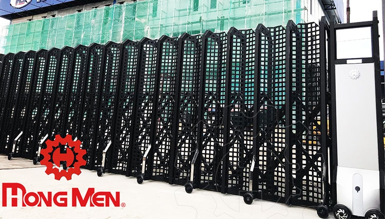 Đừng bỏ lỡ những mẫu cổng xếp có chiều cao lên đến 2 mét