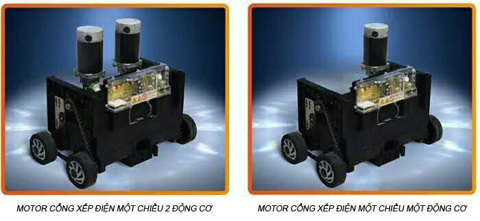 Motor cổng điện một chiều - Bảo hộ an toàn không lo điện giật