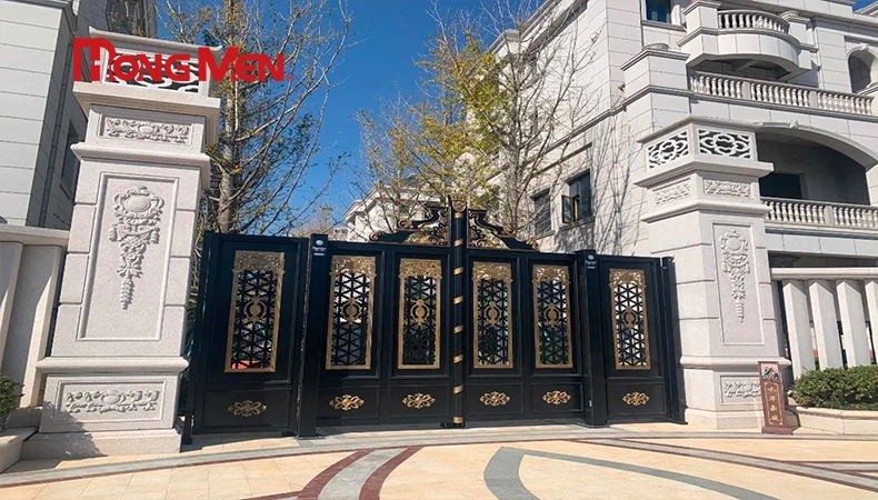 Nhiều lợi ích hàng rào nhôm mang lại khi lắp đặt cho biệt thự, biệt phủ