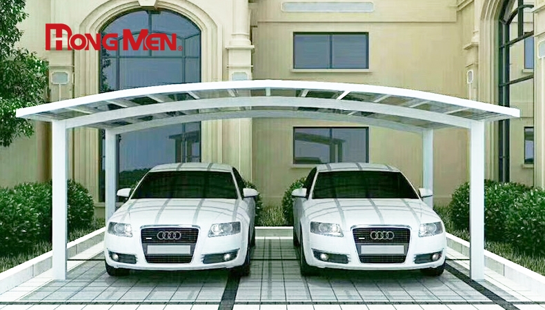 Những mẫu mái che nhà xe hiện đại được ưa chuộng nhất 2025