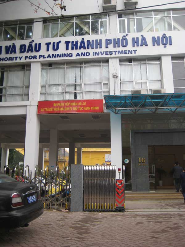Sở Kế Hoạch và Đầu Tư - TP Hà Nội