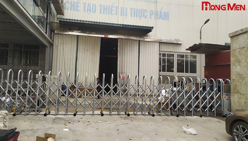 Tất tần tật về quy trình lắp đặt cổng xếp tự động HongMen