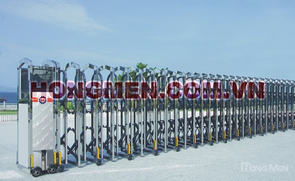 Top 4 mẫu cổng xếp tự động cao 2m chất lượng