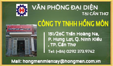 VĂN PHÒNG ĐẠI DIỆN CÔNG TY TNHH HỒNG MÔN TẠI CẦN THƠ