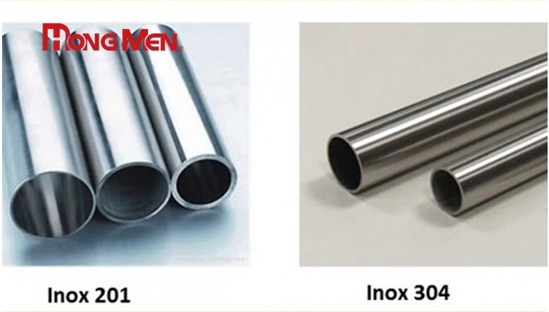 Xem ngay để tránh nhầm lẫn giữa cổng xếp inox 201 và 304