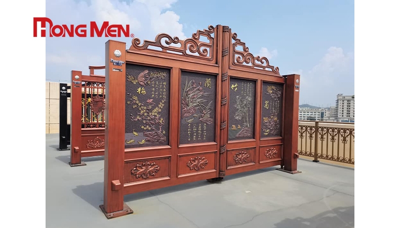 Xu hướng thiết kế cổng nhôm đúc năm 2025 - điểm nhấn cho không gian sống