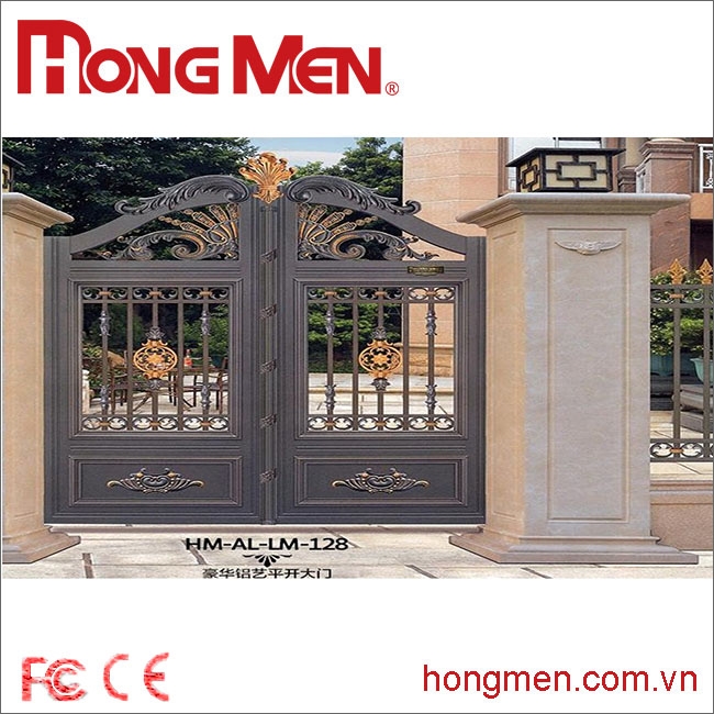 Cổng Nhôm Đúc Phụng Vĩ Huy Châu