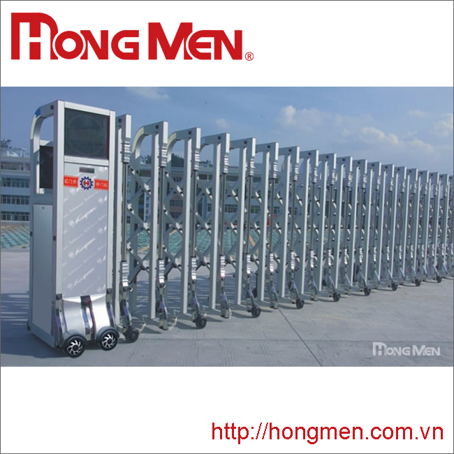Cổng xếp hợp kim nhôm H670B-Y
