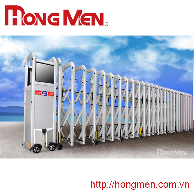 Cổng xếp hợp kim nhôm nhập khẩu S690C-Y