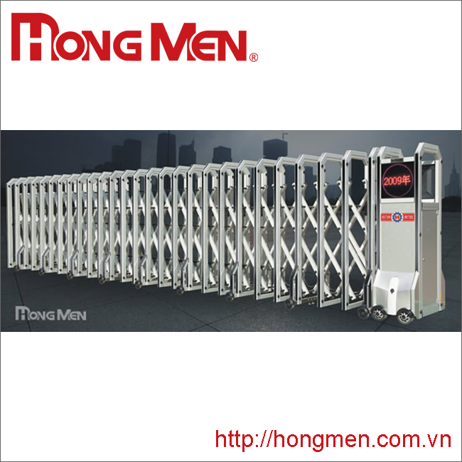 Cổng xếp hợp kim nhôm S690S-Y