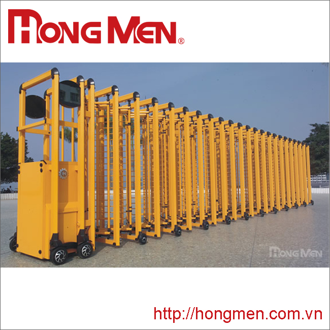 Cổng xếp hợp kim nhôm S820B-F