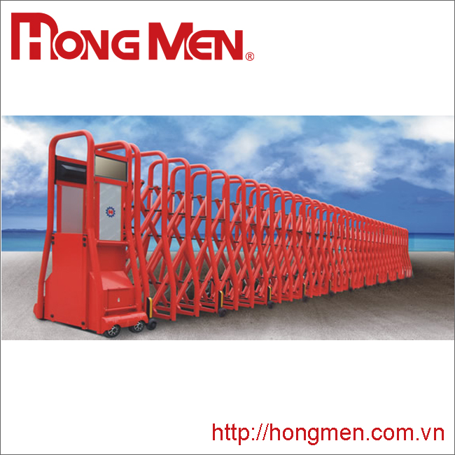 Cổng xếp hợp kim nhôm SQME-R