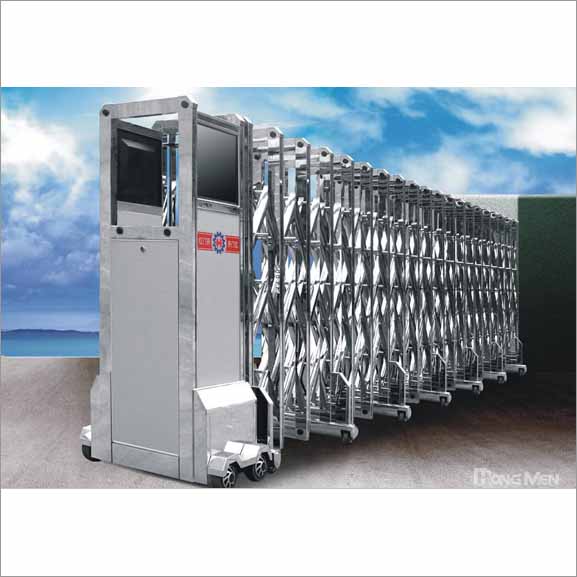 Cổng xếp inox 304 C-M
