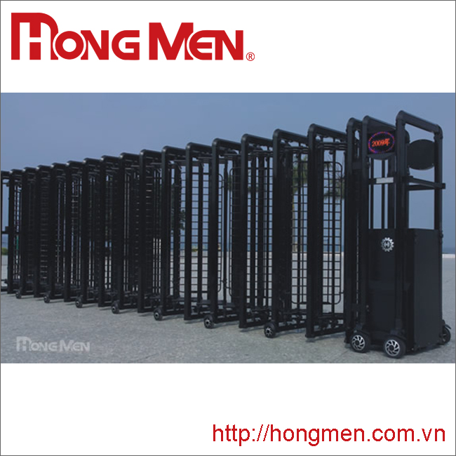 Cửa cổng xếp hợp kim nhôm S820B-H