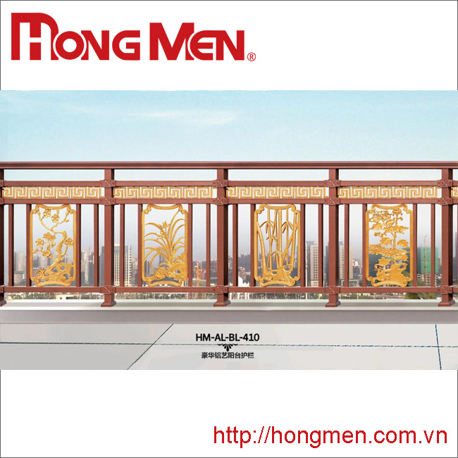 Lan Can Hợp Kim Nhôm HM-AL-BL-410